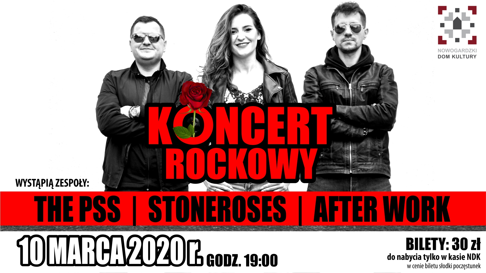 KONCERT | THE PSS, STONEROSES oraz AFTER WORK!